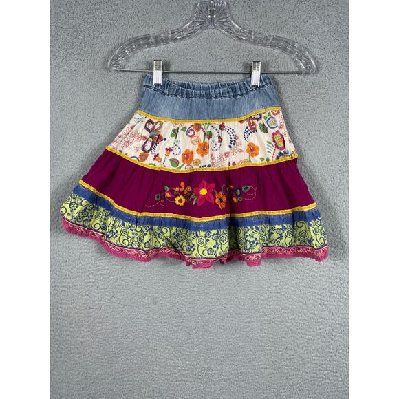 The Children's Place Girls Size 4 Boho Floral Printed Skirt - Picture 1 of 11